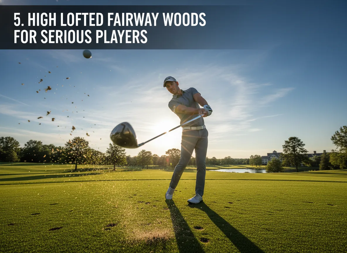 High lofted fairway woods for serious players