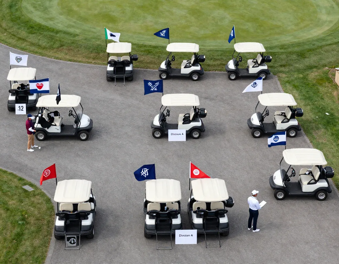 Special event tournament coordination sponsor division flag system organization