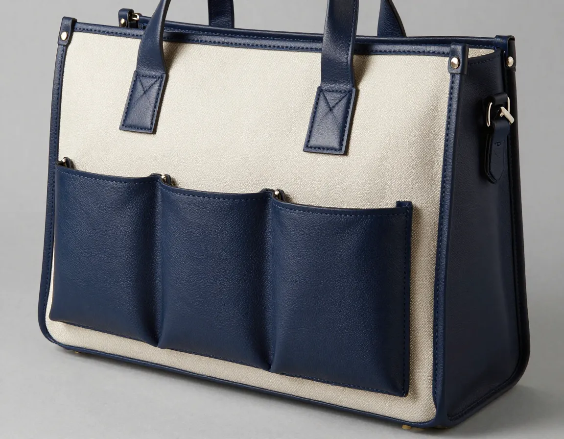 Vessel lux stand bag leather canvas modern organization heritage colors