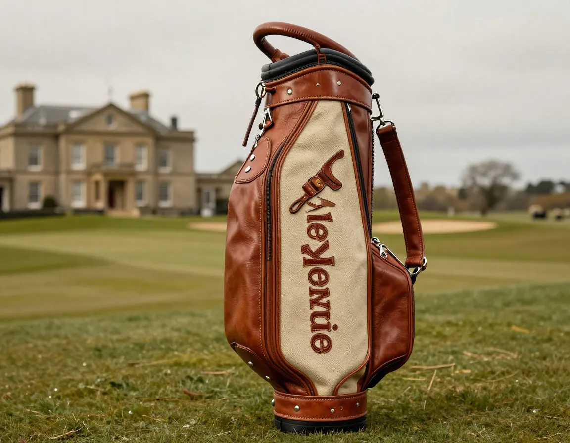 Mackenzie golf bag scottish heritage premium leather traditional craftsmanship