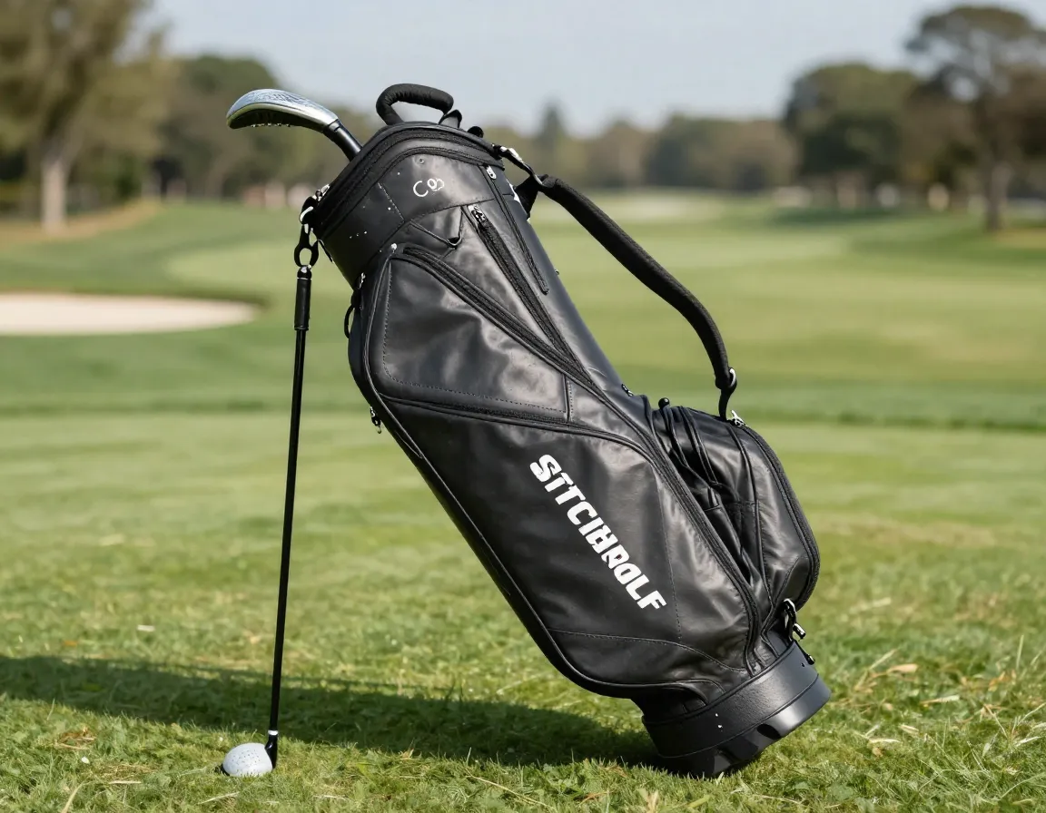 Stitch golf vintage bag modern classic design performance materials