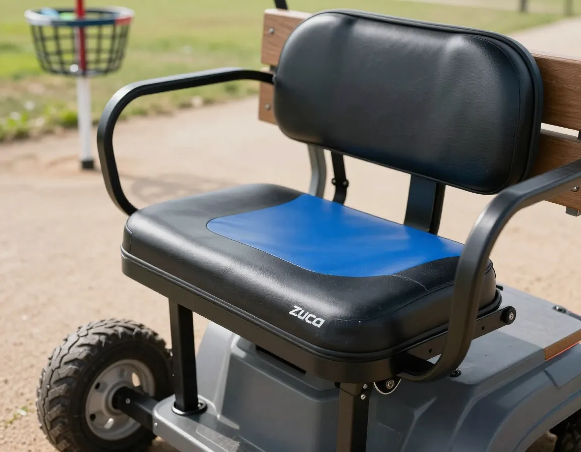 Premium zuca cart seat cushion on course bench