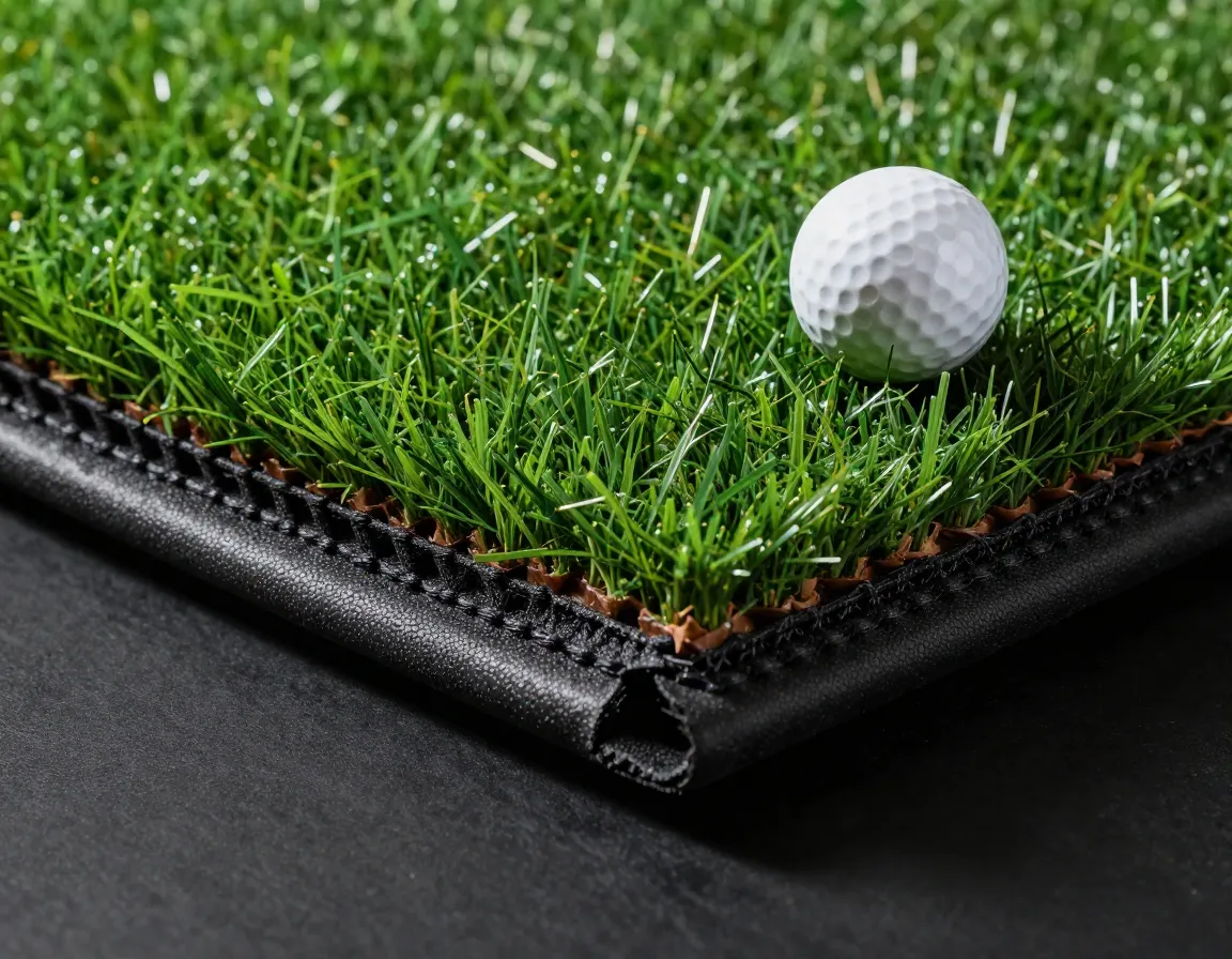 Commercial grade synthetic turf golf mat engineered for 150000 shots