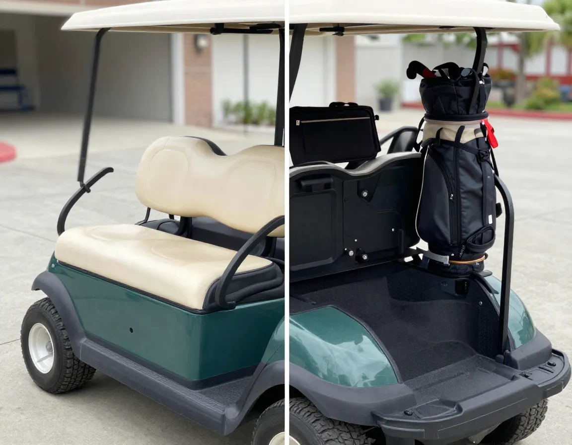 Flip flop rear seat kit converted between passenger seating and cargo space