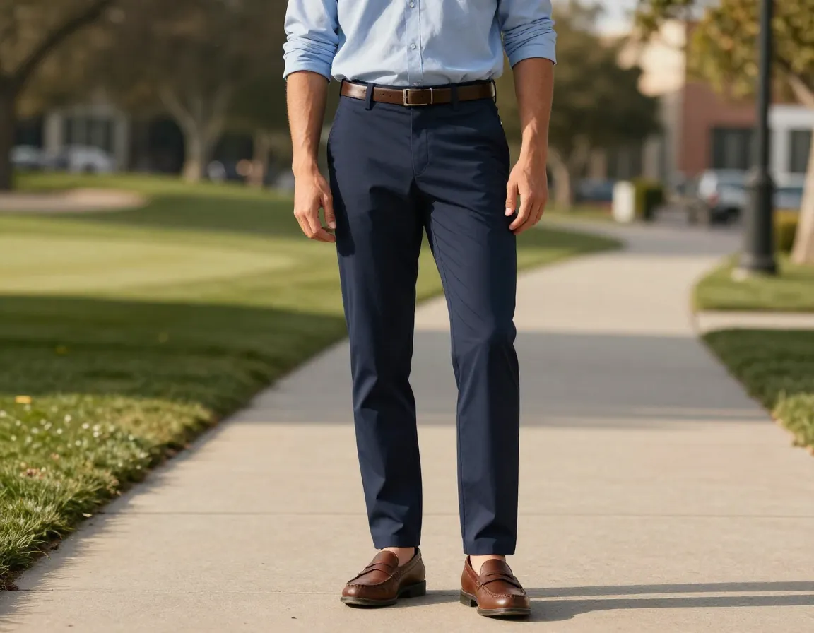 Travismathew open to close pant styled for multiple environments outside golf