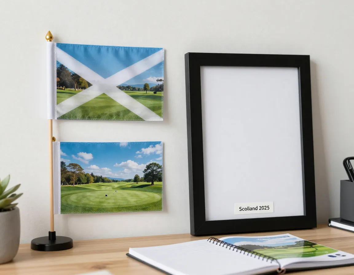 Rotating seasonal flag display with empty frame