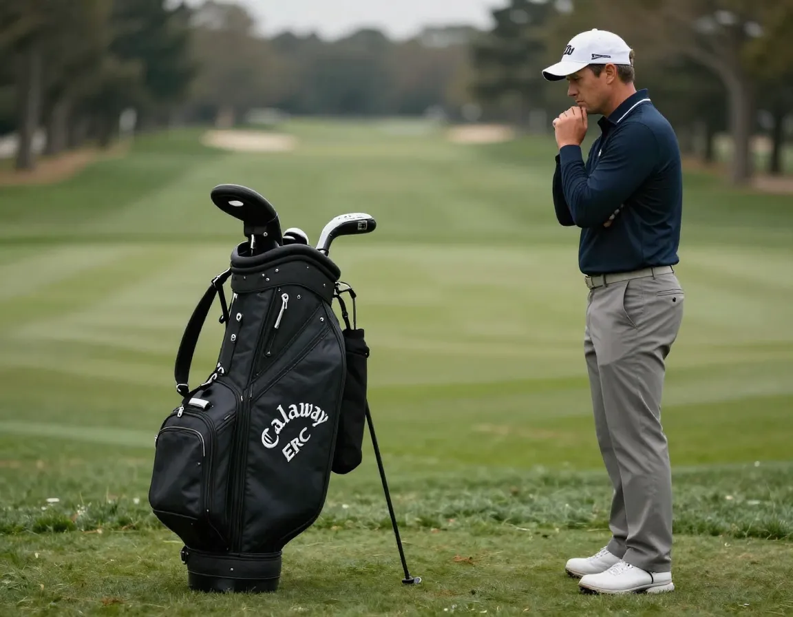 Erc ii tour bag professional golfer contemplative historical