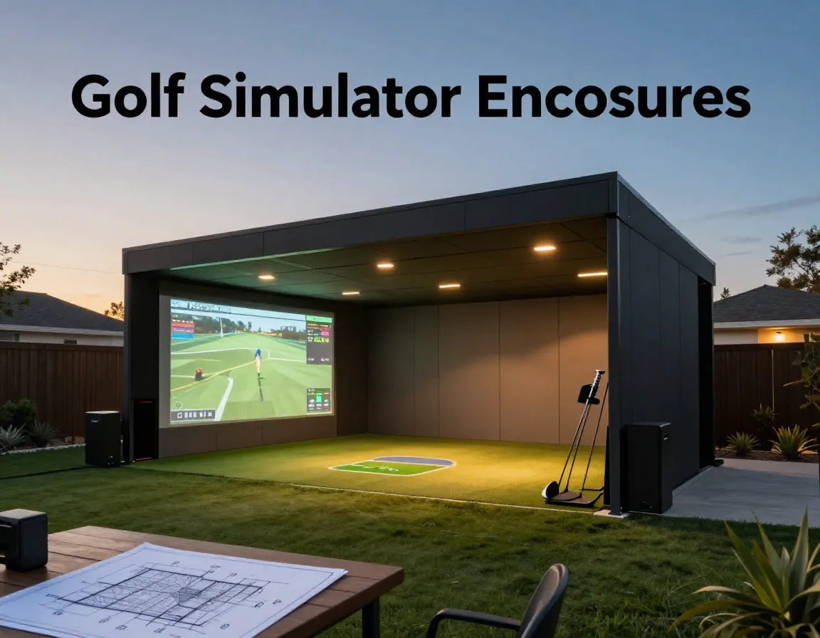 Backyard simulator glow dusk planning equipment blueprint