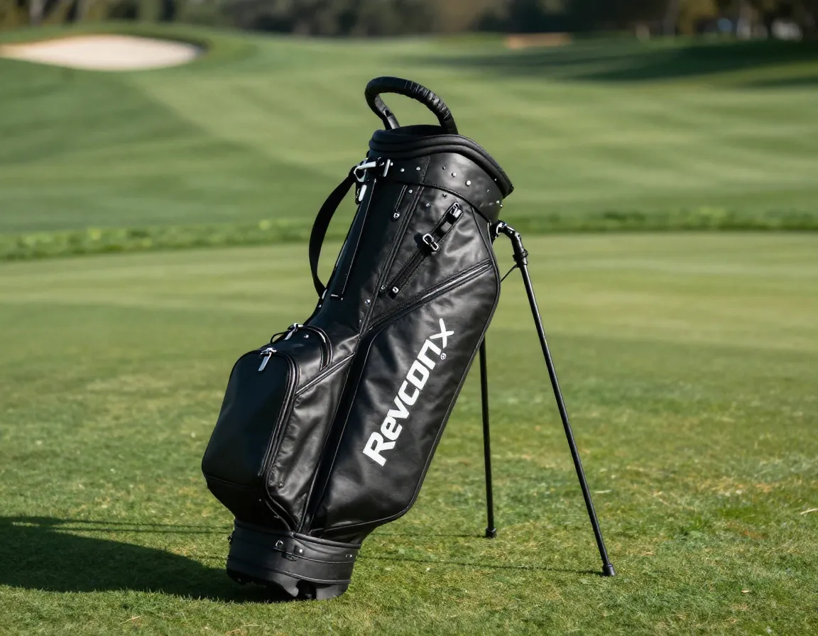 Revcore lux hybrid stand bag synthetic leather tour grade