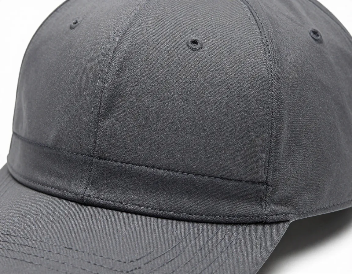 Minimalist premium golf cap with a subtle sweatband