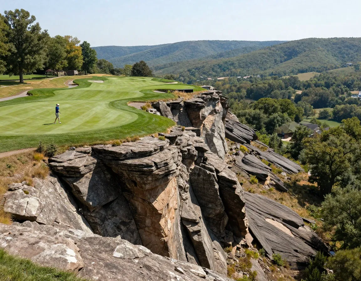 Ledgestone country club branson dramatic elevation changes