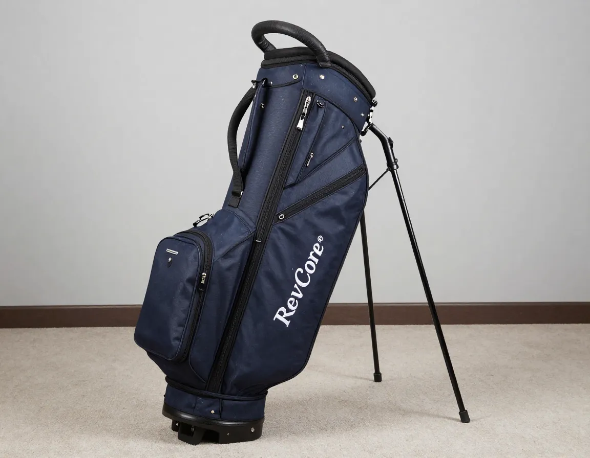 Premium custom cart bag with embroidered name and logo
