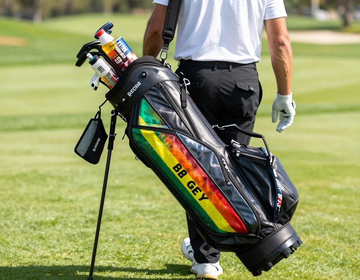 Sunday golf ryder insulated pocket fourteen way divider bag