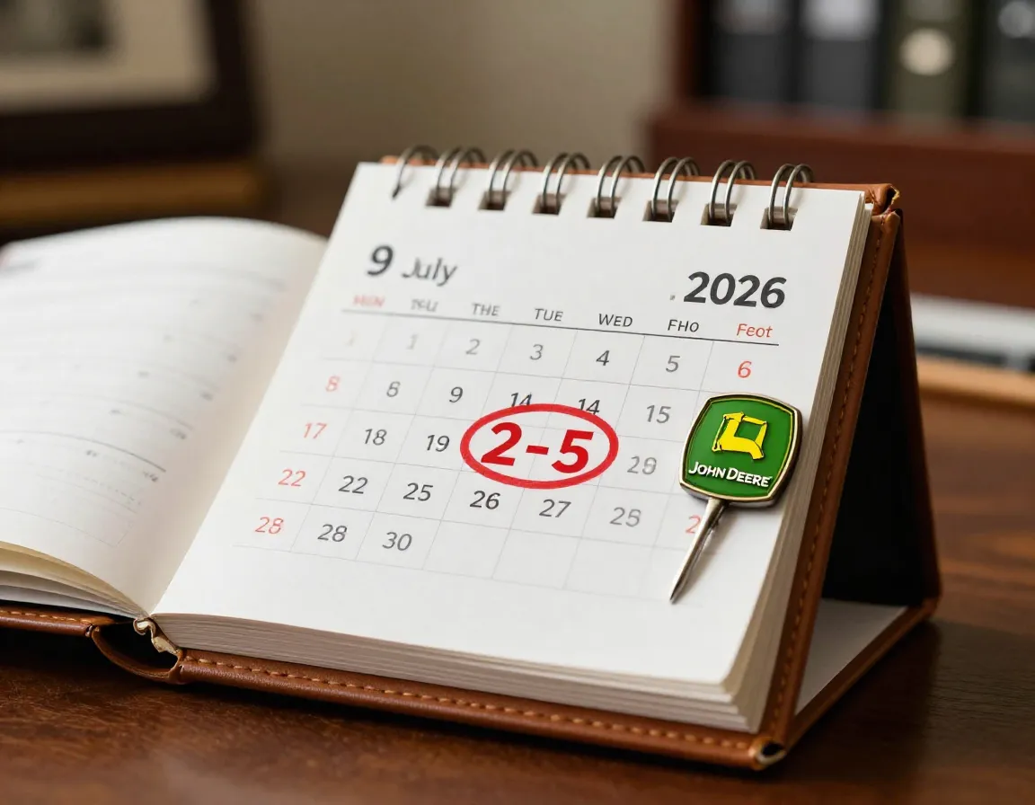 2026 john deere classic calendar date july 2 5 anticipation graphic