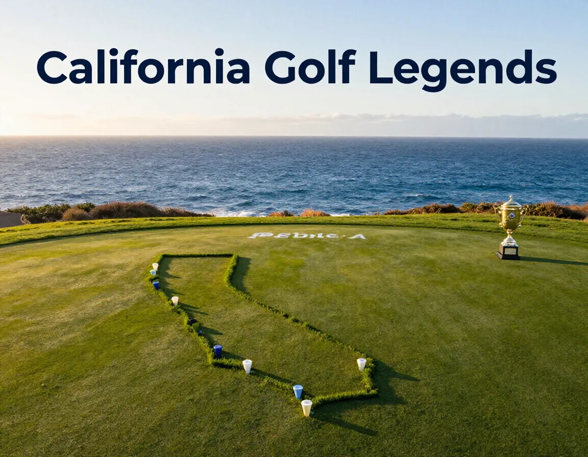 California golf courses tee markers ocean coastline panoramic bucket list