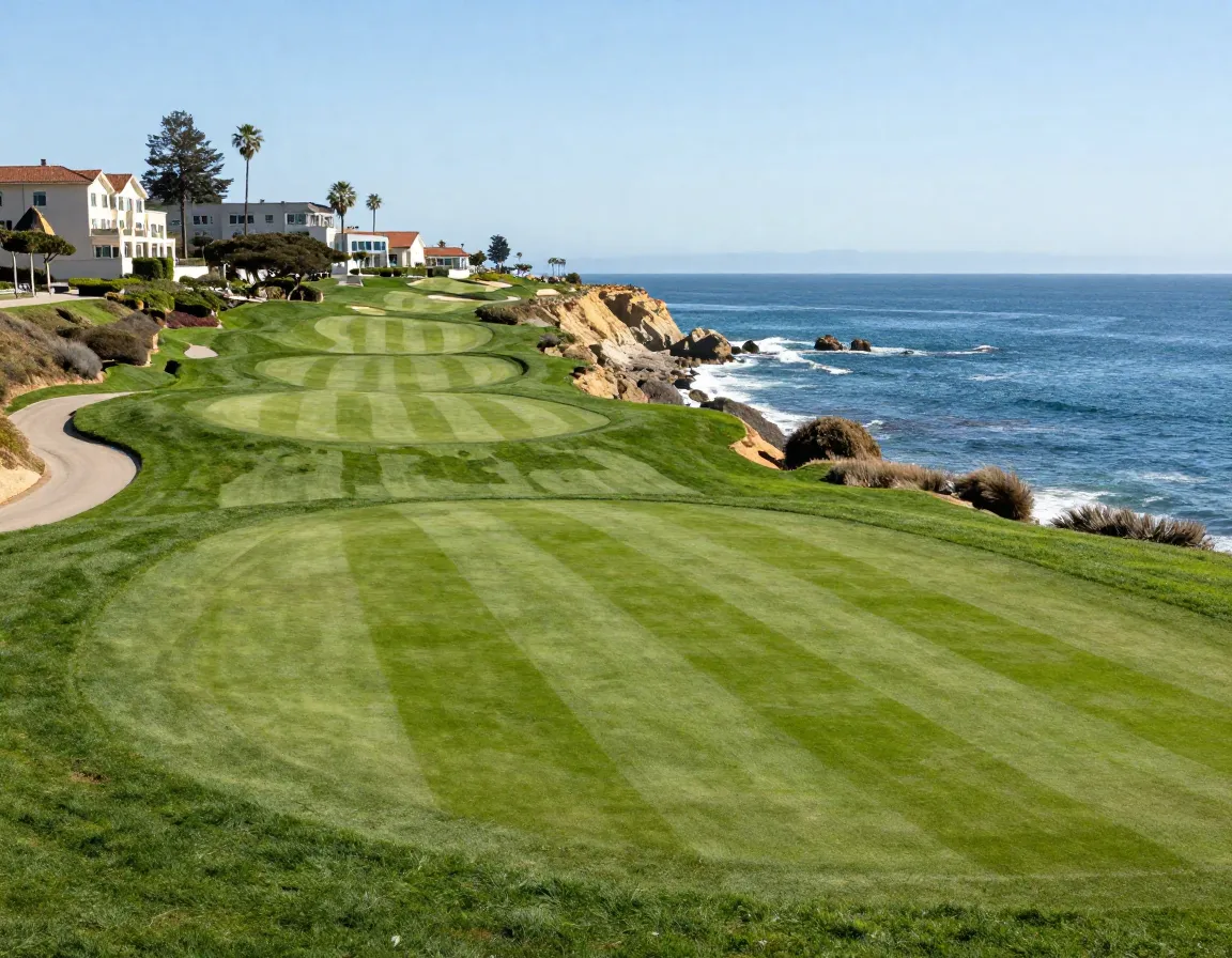 Pelican hill ocean north course newport beach coastal golf views
