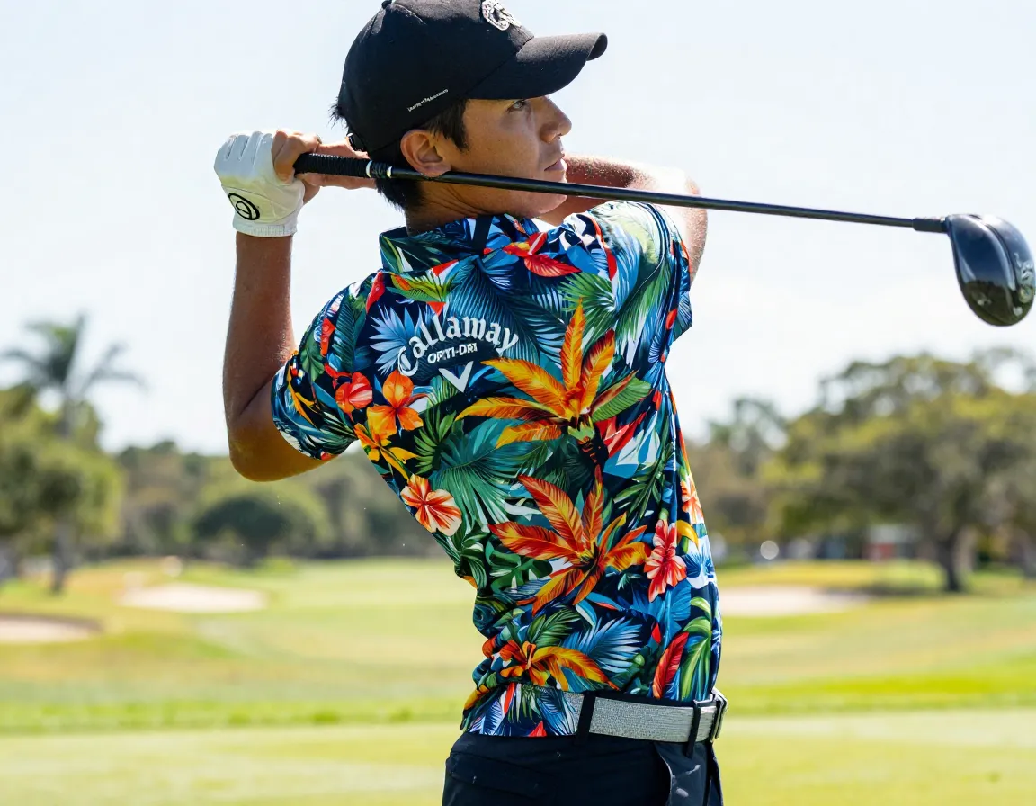 Callaway opti dri hawaiian collection maximum sun protection