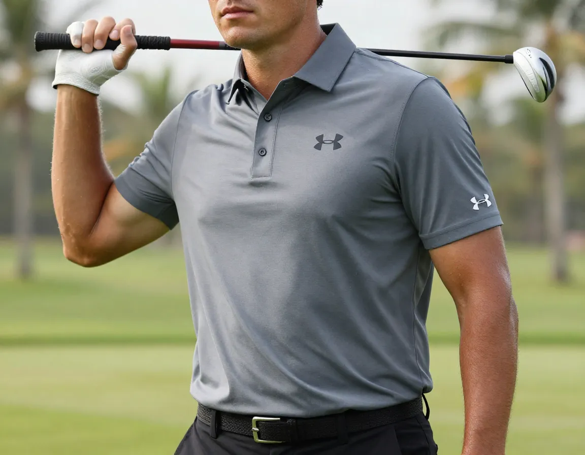 Under armour heatgear hawaiian performance polo hot climate