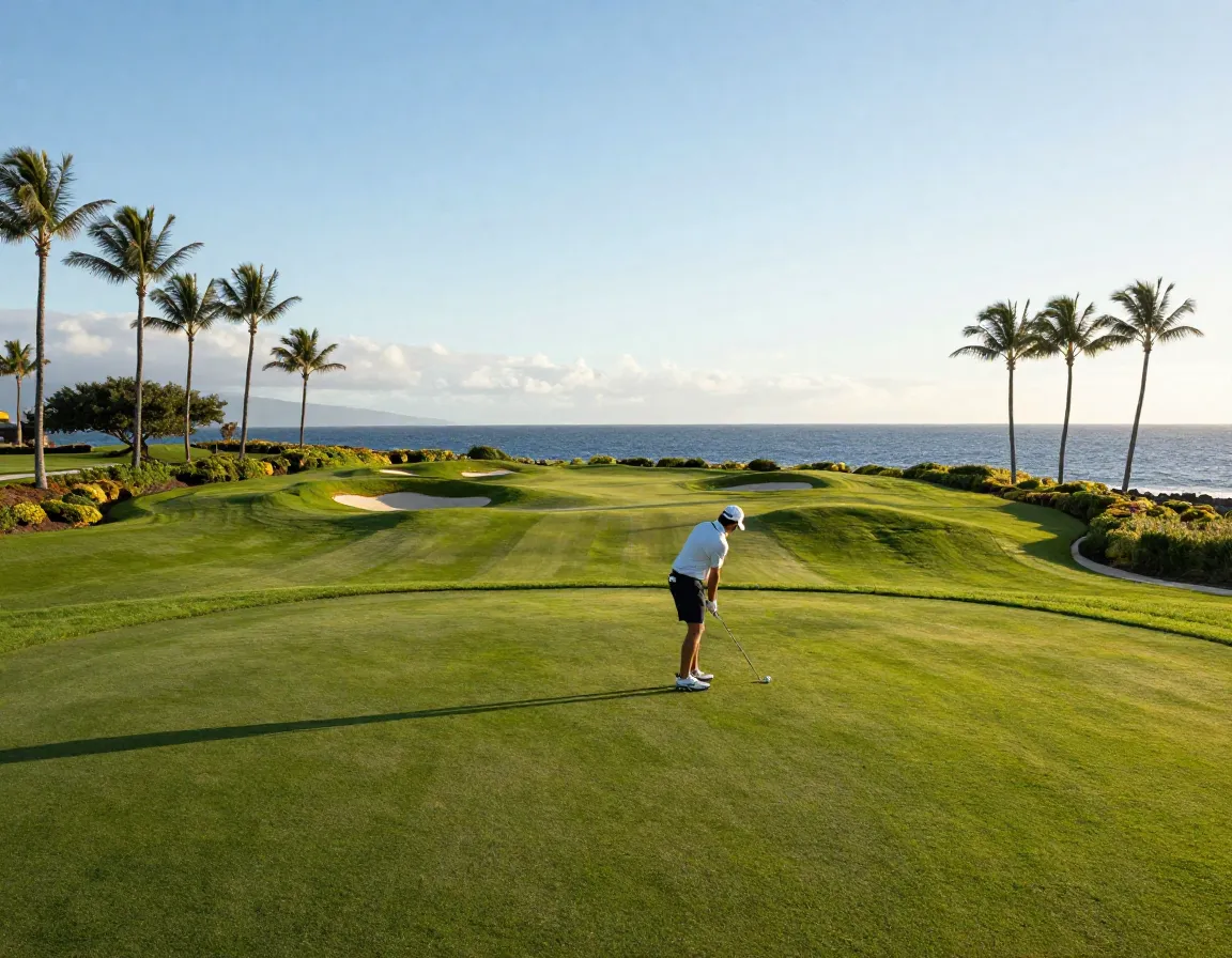 Kapalua plantation course pga tour legend with dramatic ocean views