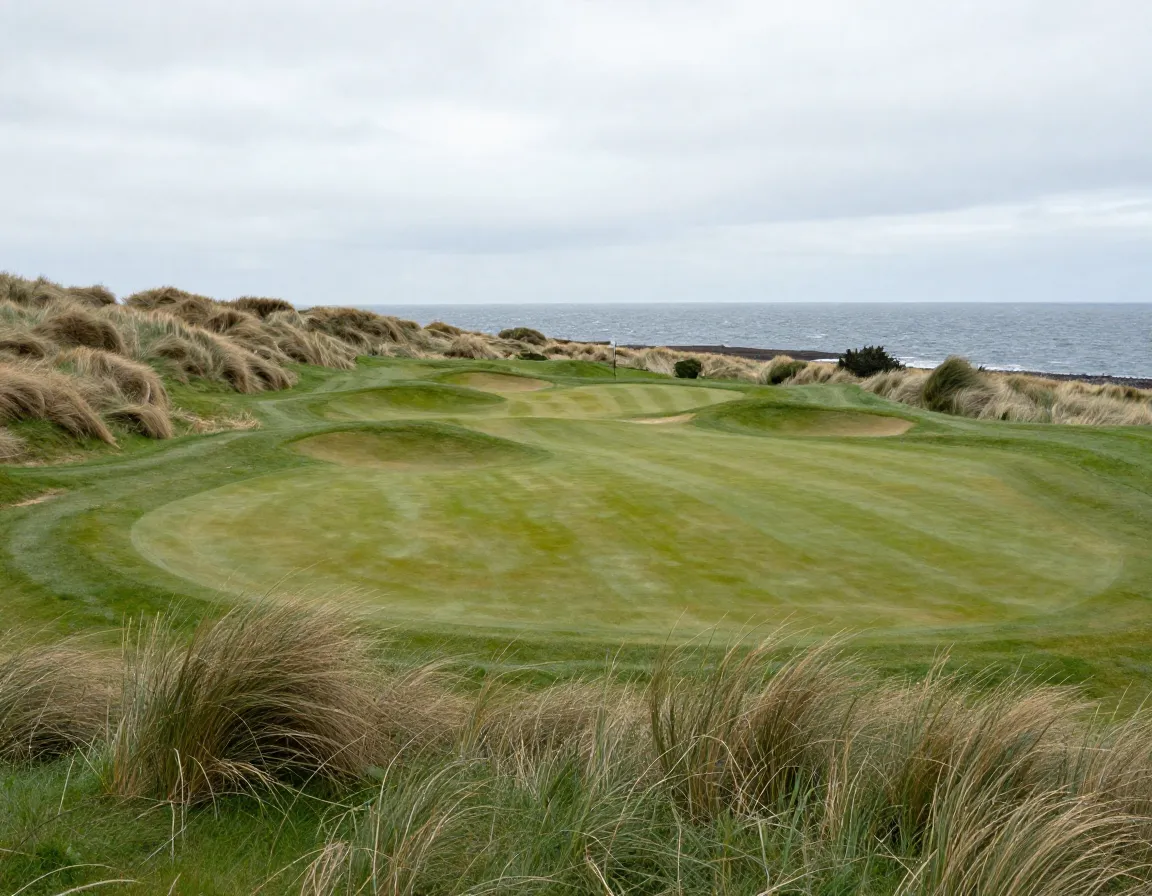 Royal dornoch ancient scottish links coastline and dunes