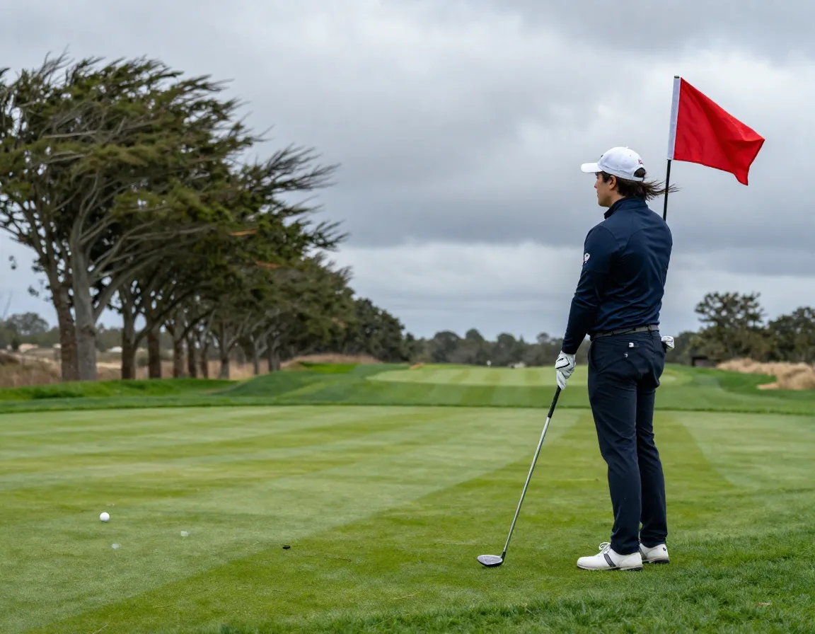 Strategic club selection based on wind and course conditions