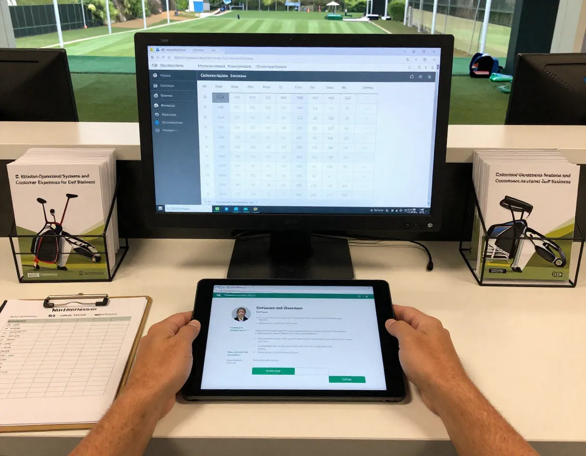 Establish operational systems and customer experience for golf business