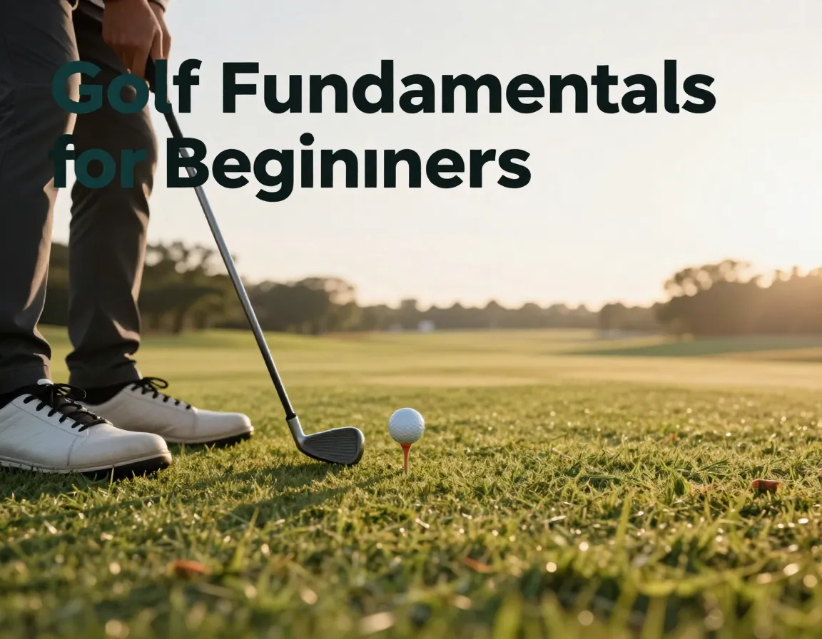 Sunrise driving range ball tee shoes grip fundamentals serenity