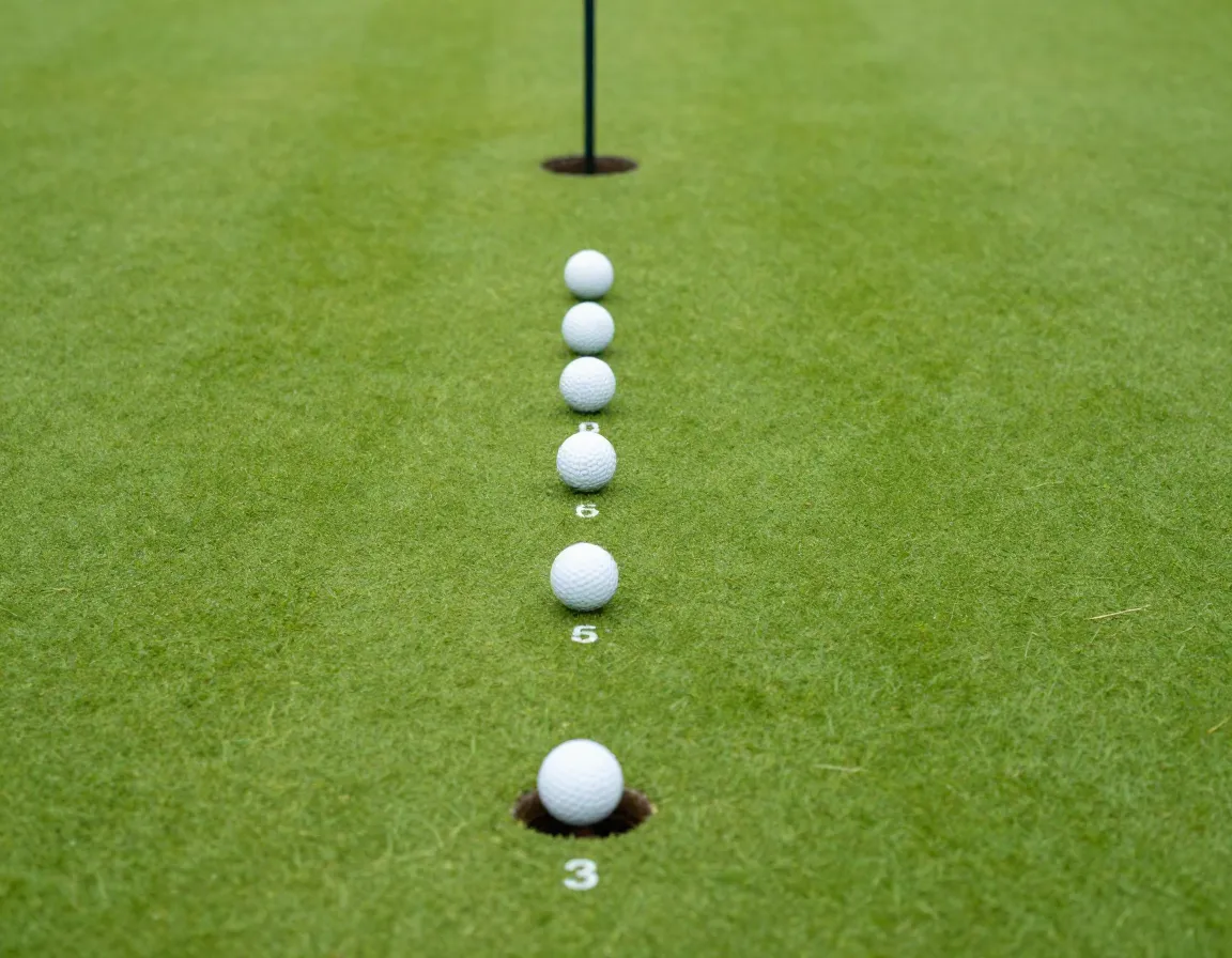 Progressive putting contest elimination game
