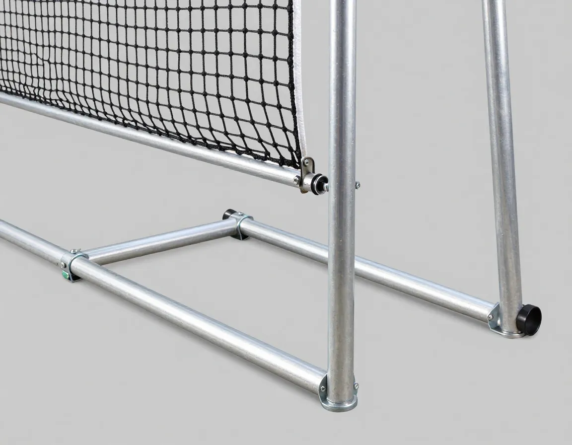 Reinforced frame quality poles powder coated aluminum golf hitting net