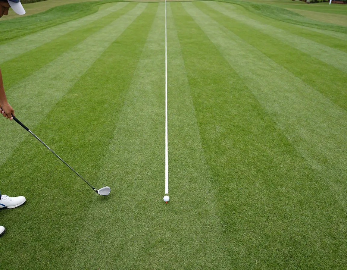Play to your miss pattern golf aiming left for slice