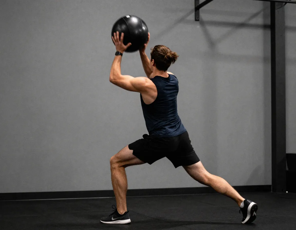Medicine ball rotational throw power development