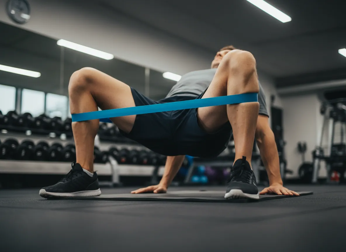 Glute bridge activation exercise for golf swing power source