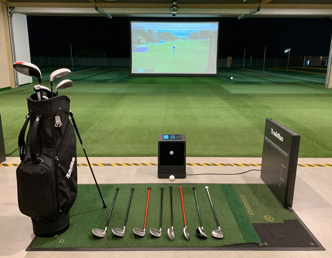 Trackman combine assessment with multi club setup