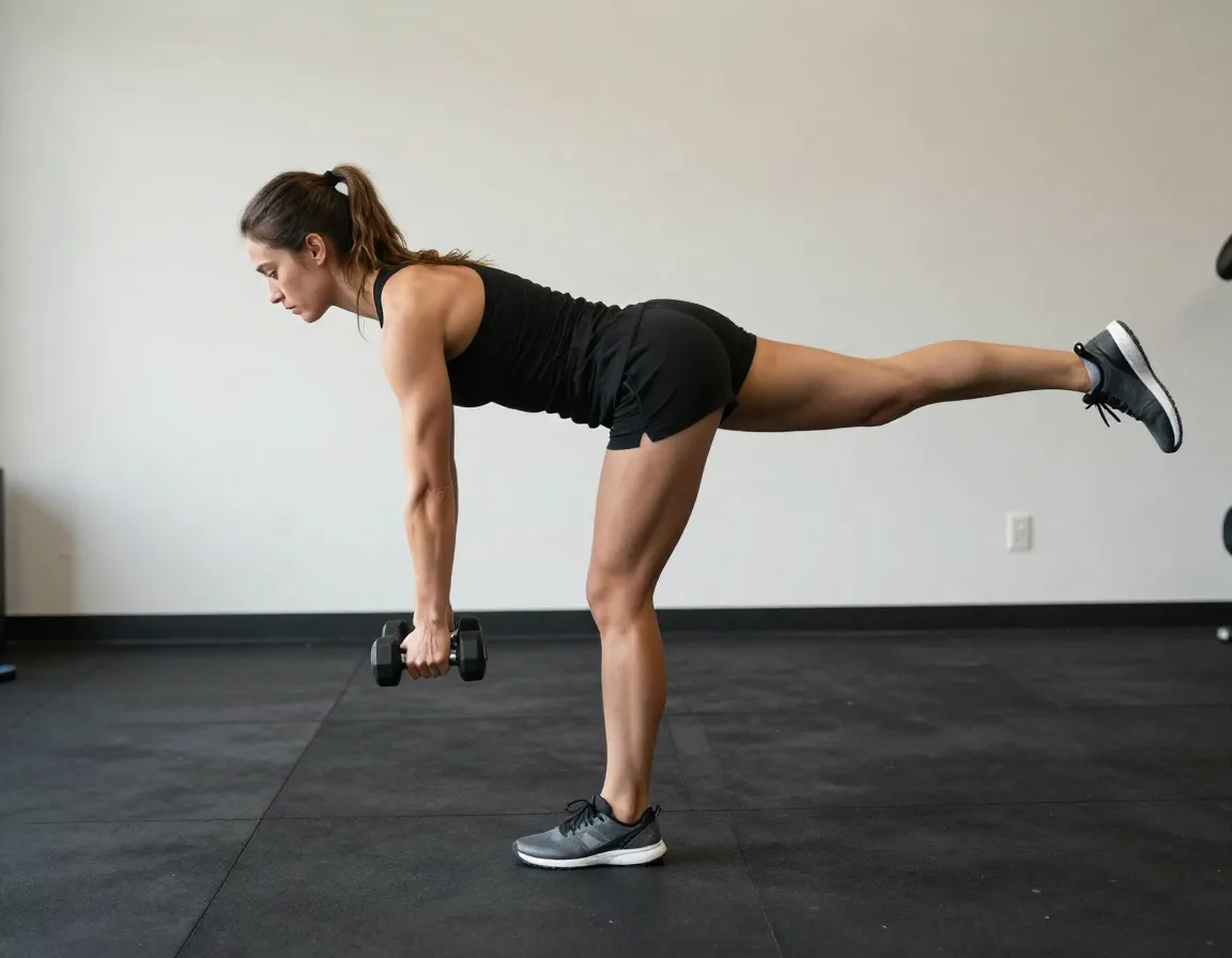 Single leg deadlifts unilateral strength and balance for golf