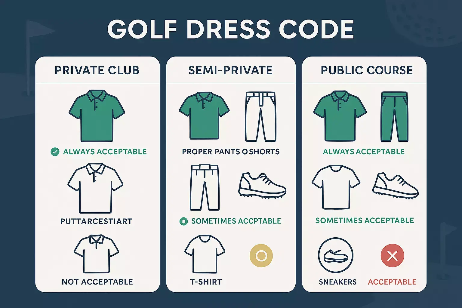 Read more about the article Golf Attire 101: The Essential Style Guide for Both Men and Women