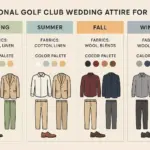 What to Wear: Decoding Golf Club Wedding Guest Attire for Men