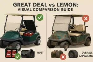 Read more about the article Used Golf Carts for Sale: How to Spot a Great Deal vs. a Lemon