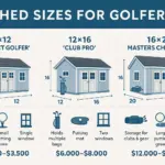 DIY Golf Simulator Shed Plans That Fit Any Backyard and Budget