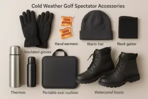 Read more about the article The Ultimate Women’s Golf Spectator Guide: What to Wear in Cold Weather