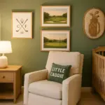 Golf Nursery Baby Boy Green: Fresh Color Palettes Inspired by the Fairway