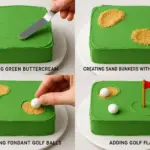 How to Make a Simple Golf-Themed Birthday Cake for Men
