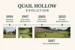 Read more about the article Inside Quail Hollow Golf Course: Layout, History & PGA Tour Secrets
