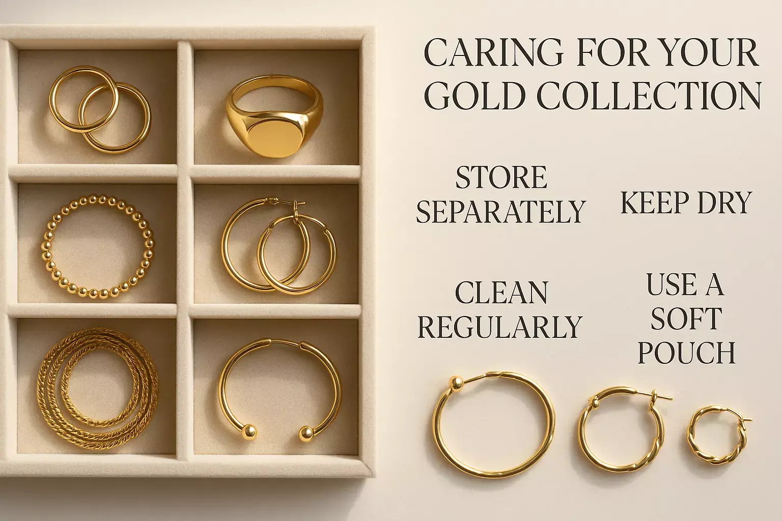 Read more about the article The Ultimate Guide to Nailing the Gold Jewelry Aesthetic: Timeless, Chic & Effortless