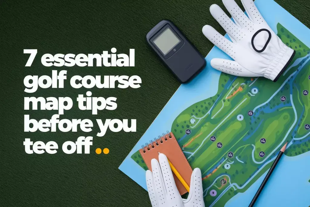 Essential Golf Course Map Tips Strategic Planning Top Down Fairway Lay