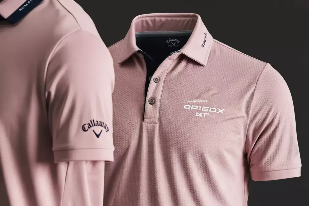 Callaway opti dri rose quartz micro hex texture studio