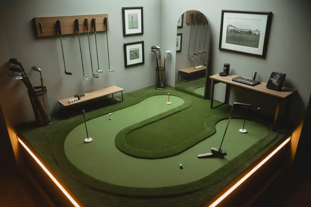 Read more about the article 6 Brilliant Indoor Golf Room Design Ideas to Transform Your Space