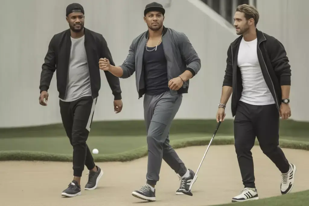 Athleisure Joggers Sneakers Sporty Mini Golf Outfit