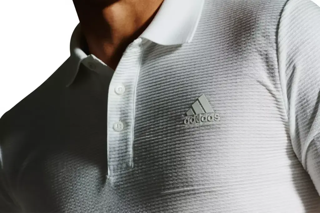 Textured fabric polo macro 3d micro channel innovation