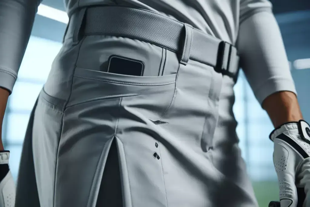 High performance technical skirt laser panels detailed macro