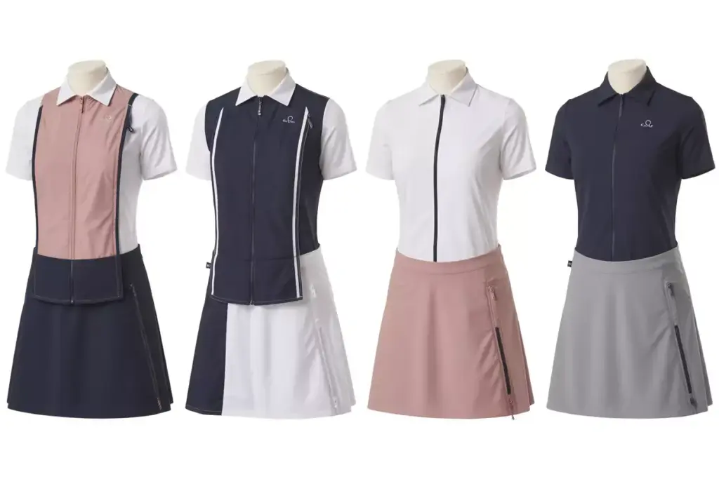 Versatile convertible golf skirt multiple configurations demonstration